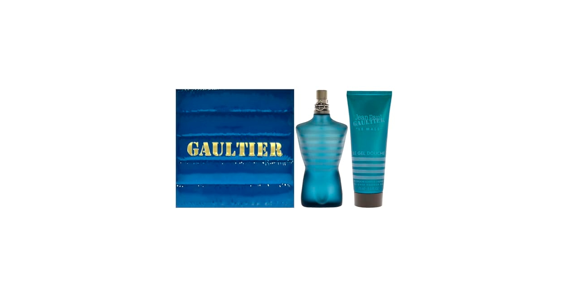 Amazon.com : Jean Paul Gaultier Le Male for Men - 2 Pc Gift
